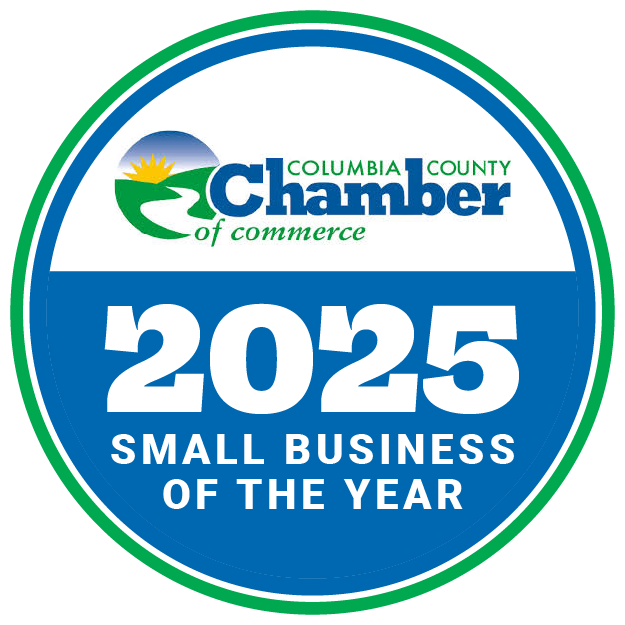 Columbia County Cahmber of Commerce Small Business badge