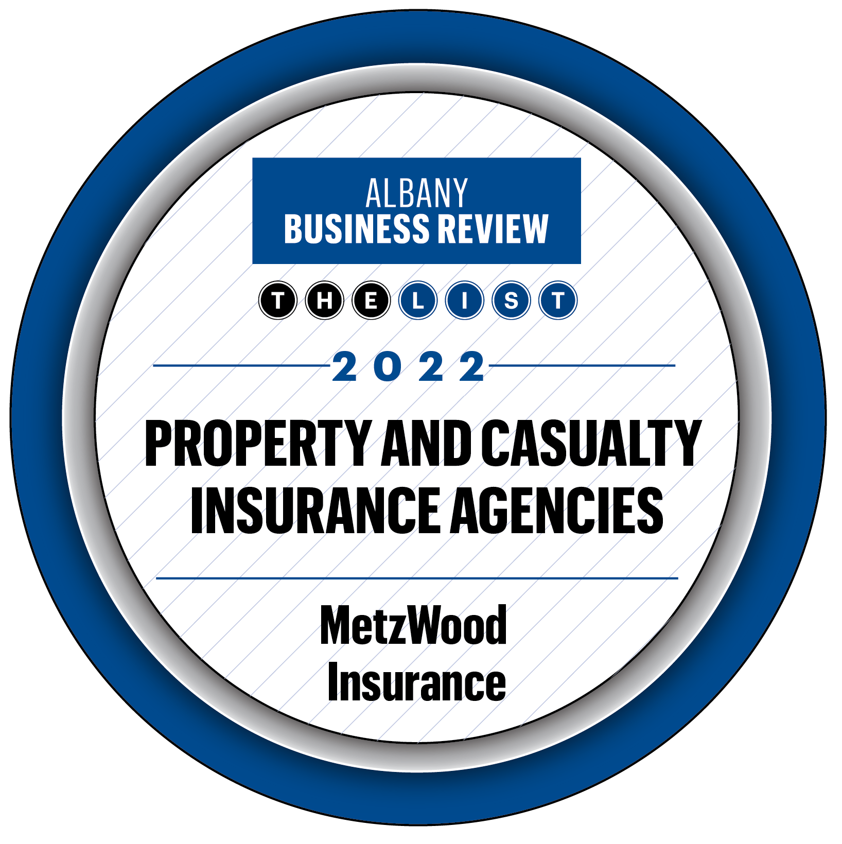 Albany Business Review 2021 Property and Casualty Insurance Agency
